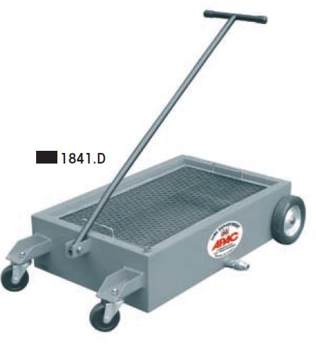 Ванна для слива масла подкатная 50 л пневматический насос 3:1 APAC 1841.DP