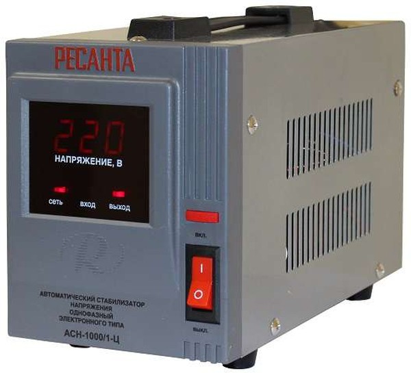 Стабилизатор Ресанта АСН-1000/1-Ц 63/6/2