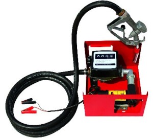 Насосная станция для перекачки диз.топлива 12 V лопастной, со счётчиком, Электрический KE6012