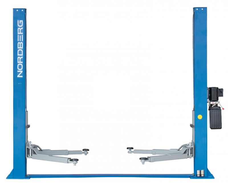 Подъемник 2х стоечный электрогидравлич. 4т NORDBERG N4121B-4T 220V