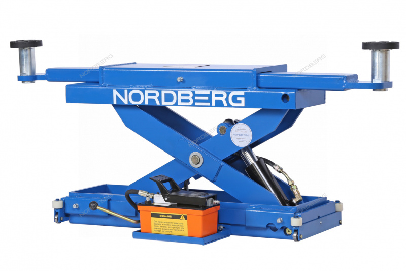 Траверса пневмогидравлическая г/п 3,2 т для подъемника 4465B, синяя NORDBERG N433BA