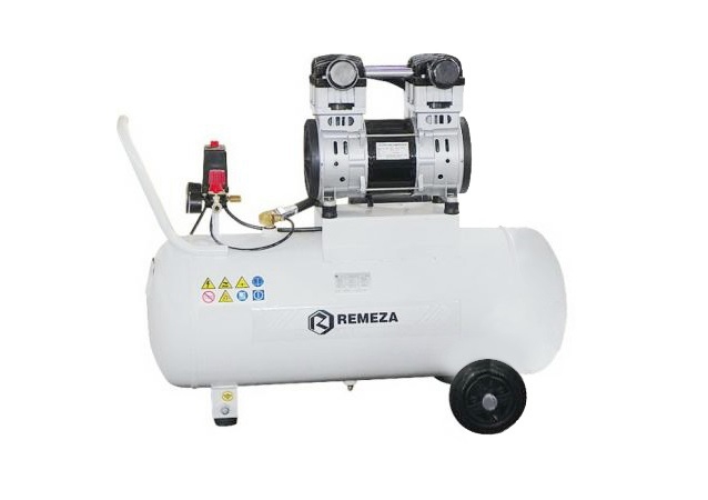 Компрессор поршневой безмасляный с насосом TWIN Cylinder REMEZA СБ4/C-50.OLD20