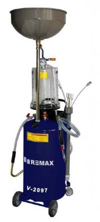 Установка для слива и откачки отработанного масла REMAX V-2097